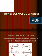 SQL/PLSQL Concepts and Day 1 Recap