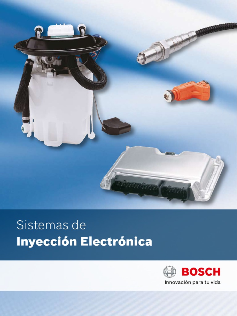 Cartilla Del Sistemas de Inyeccion PDF | PDF | Acelerador | Carburador