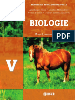 Biologie: Manual Pentru Clasa A V-A