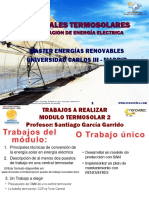 Centrales Termosolares Generacion de Energía Electrica