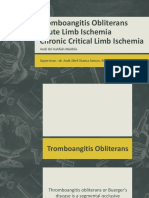 PJT Cvcu Bed 4 Acute Limb Ischemic