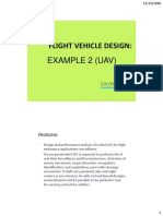 Flight Vehicle Design:: Example 2 (Uav)