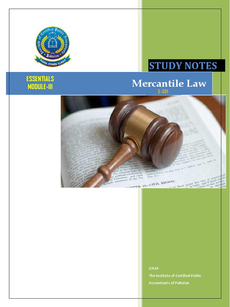 mercantile law case study