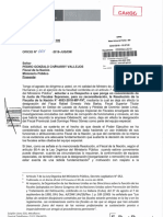 Zeballos Exhorta a Chávarry Someter a Reconsideración Situación de Fiscales Vela y Pérez