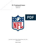 NFL Trademark Issues: Management 420 Business Law