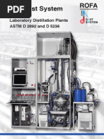 Eurodist System: Laboratory Distillation Plants Astm D 2892 and D 5236