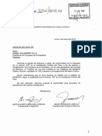 PROYECTO DE LEY PARA DECLARAR EN EMERGENCIA EL MIN. PUBLICO