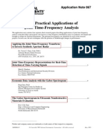 Four Practical Applications of Joint Time-Frequency Analysis