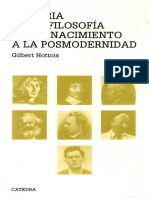 Hottois, Gilbert. - Historia de La Filosofia, Del Renacimiento a La Posmodernidad