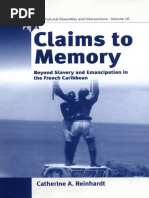 (Polygons 10) Catherine A. Reinhardt - Claims To Memory - Beyond Slavery and Emancipation in The French Caribbean (Polygons) (2006, Berghahn Books) PDF