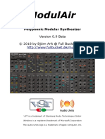 Modulair: Polyphonic Modular Synthesizer