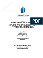 BE & GG, Sukrasno, Hapzi Ali, Penerapan Etika Bisnis Pada PT Frisian Flag Indonesia, Universitas Mercu Buana, 2018 PDF