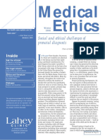 Medical Ethics: Social and Ethical Challenges of Prenatal Diagnosis