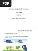 99 Anos de Relatividade