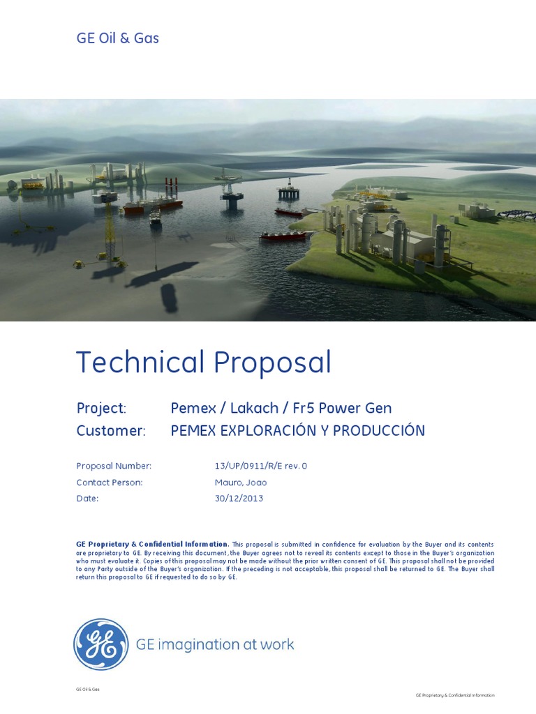 13UP0911RE Technical Proposal | PDF | N Ox | Combustion