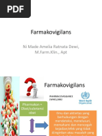 Farmakovigilans: Ni Made Amelia Ratnata Dewi, M.Farm - Klin., Apt