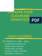 Dolazak Nove Vladarske Dinastije