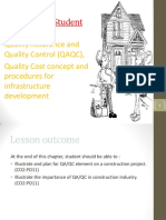 Quality Assurance and Quality Control (QAQC): Concepts, Procedures and Importance for Infrastructure Development