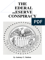 Federal Reserve Conspiracy by Antony Sutton