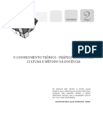 O Conhecimento Teórico - Prático Da Didática PDF