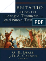 G. K. Beale & D. A. Carson - Comentario Sobre El Uso Del Antiguo Testamento en El Nuevo Testamento