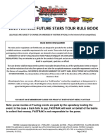 2019 Future Star Tour Rules