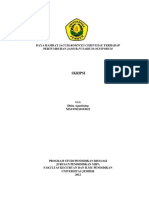 Aplikasi Mikroba Saccharomyces Cerevisiae Dalam Mereduksi Logam Berat Krom (Vi) Pada Limbah Cair Industri Tekstil