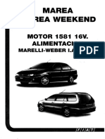 Motor 1581 16V Alimentación Marelli-Weber IAW 49F