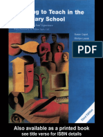 Susan Capel Etc - Learning To Teach in The PDF