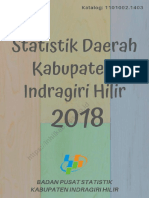 Statistik Daerah Kabupaten Indragiri Hlir 2018