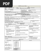 PDPC Lesson Plan: Learning Objectives