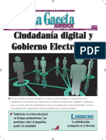 Ciudadanía Digital y Gobierno Electrónico - Autor José María Pacori Cari