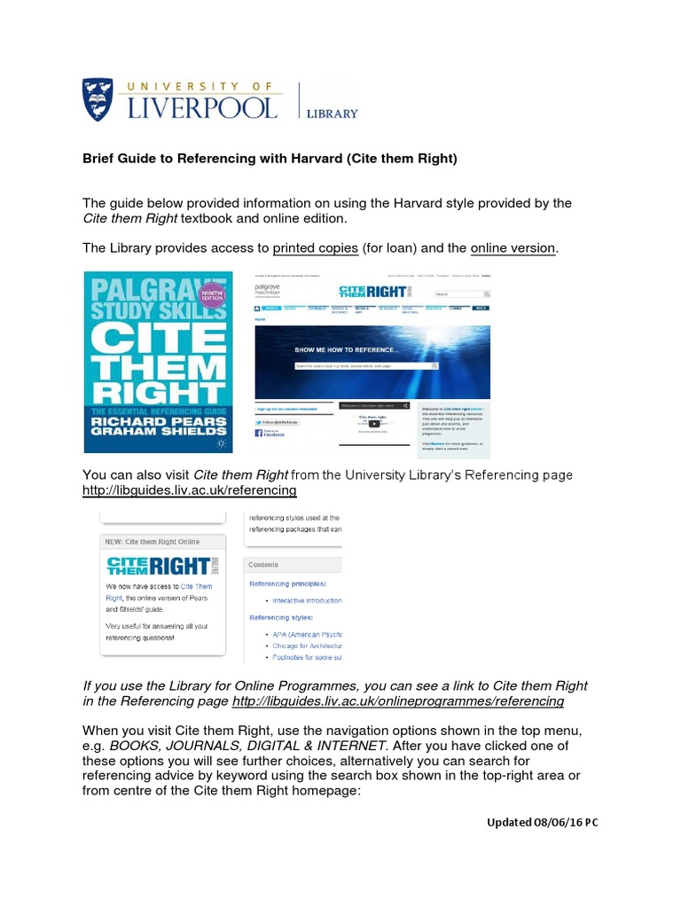CITE THEM RIGHT VS HARVARD visual data 2