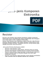 Jenis Jenis Komponen Elektronika