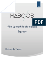 File Upload Restrictions Bypass