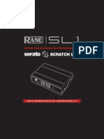 RANE SL 1 Manual