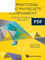 International Young Physicists' Tournament Problems & Solutions 2012-2013