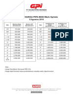 GPI Price List Pipa Besi Spindo 8 - 8 - 18 PDF