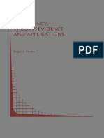X-Efficiency Theory, Evidence and Applications - Frantz