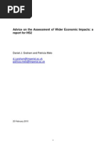 Download Advice on the Assessment of Wider Economic Impacts a report for HS2 by HighSpeedRail SN39671777 doc pdf