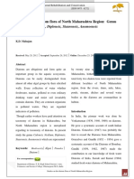 Studies on the Diatom Flora of North Maharashtra Region Genus – Caloneis,