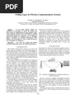 Fading Types in Wireless Communications Systems