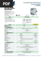 LNL-600XA Power Supply Overview | PDF | Power Supply | Mains Electricity