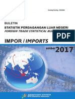 Buletin Statistik BPS Import September