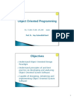 Lecture 1 Handout Introduction Object Oriented Programming1
