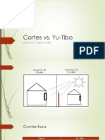 Cortes vs. Yu-Tibo: G.R. No. 911 March 12, 1903