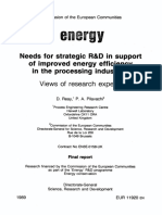 @w#,ffiffiww@w#,ffiffiww: Needs For Strategic R&D in Support of Improved Energy Efficiency in The Processing Industries