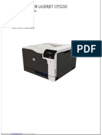 Color Laserjet Professional Cp5220