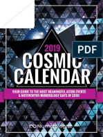 2019 Cosmic Calendar