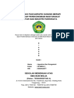 KTI (PENGARUH PASCAERUPSI GUNUNG MERAPI TERHADAP PEREKONOMIAN MASYARAKAT SEKITAR DAN INDUSTRI PARIWISATA).docx